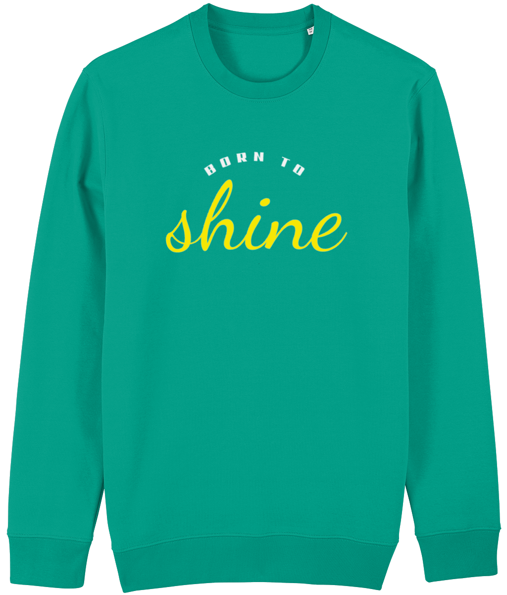 Islo Sweater Born to Shine - Premium Organic Cotton Blend - IBS001