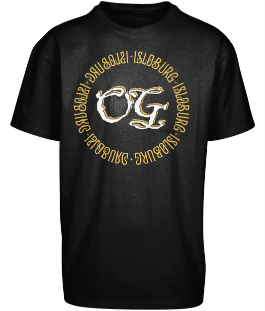 Islo Tee OG - Oversized Casual Fit T-Shirt - 100% Cotton - IBT022
