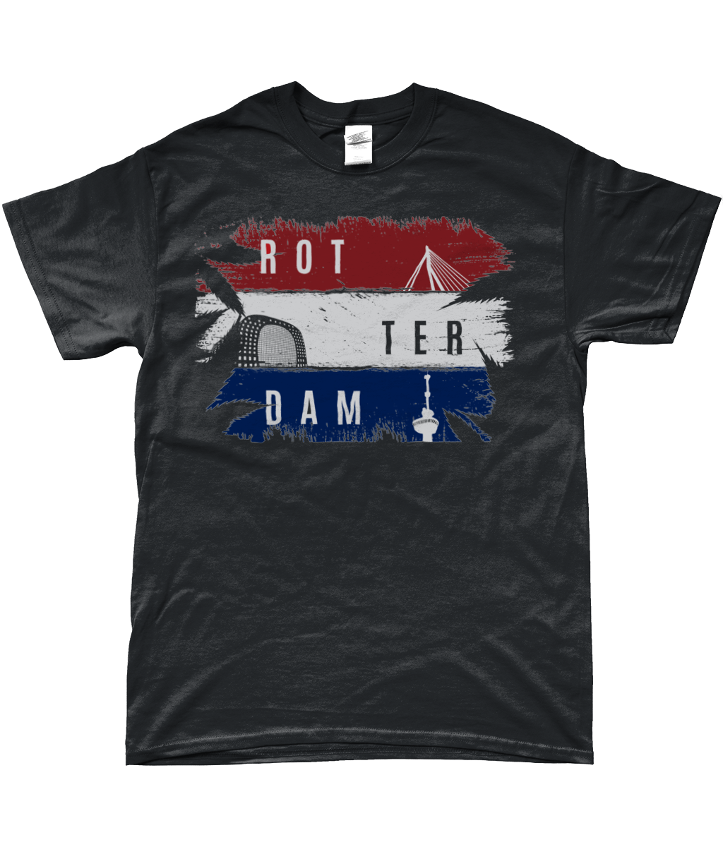 Islo Tee Rotterdam - Dutch Flag T-Shirt - 100% Cotton - IBT009