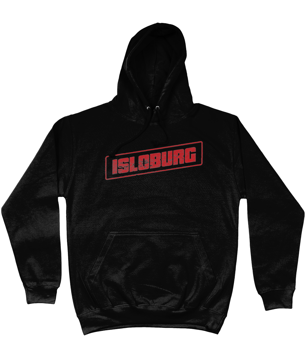 Islo hoodie rednblack - IBH007