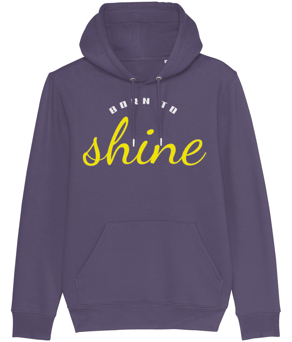 Islo Hoodie Born to Shine - Premium Organic Cotton Blend - IBH001