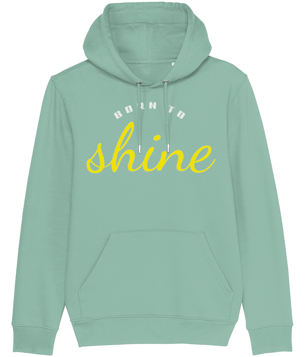 Islo Hoodie Born to Shine - Premium Organic Cotton Blend - IBH001