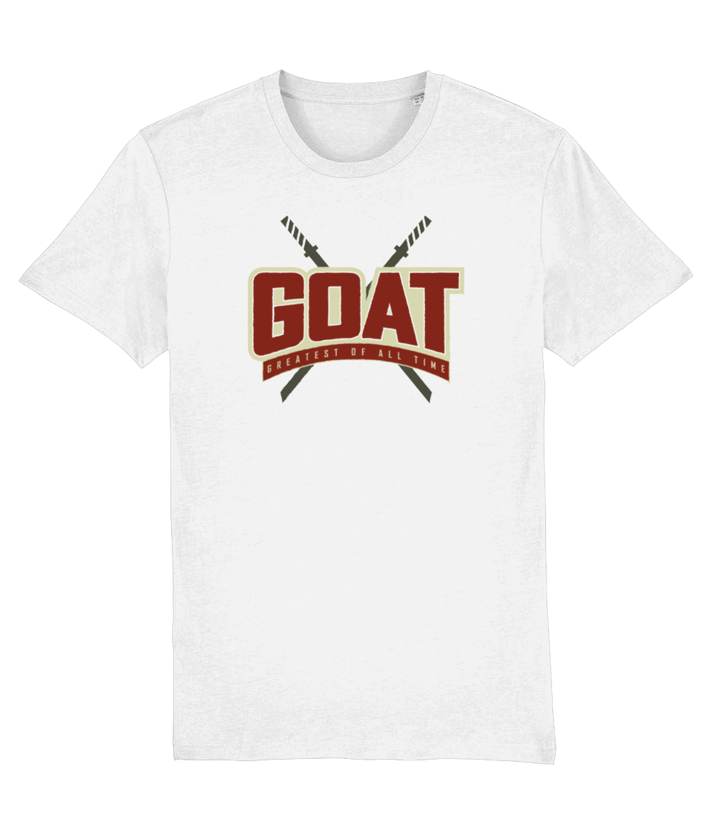 Islo White Tee GOAT - IBT002