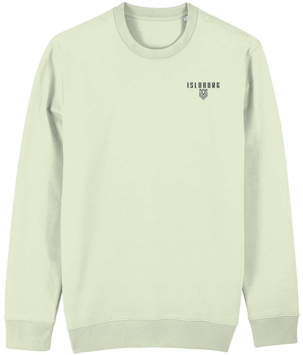 Islo Sweat Light Green - Comfortable Organic Cotton Sweatshirt - IBS002
