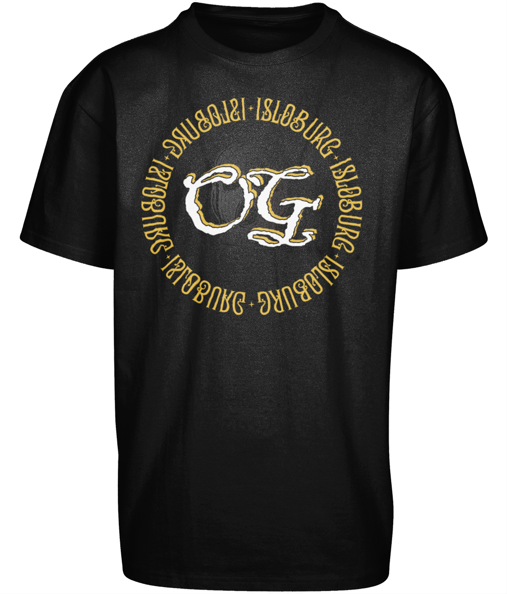 Islo Tee OG - Oversized Casual Fit T-Shirt - 100% Cotton - IBT022